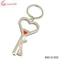 Laser Engraving Heart Metal Keychain (LM1299)